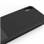 Superdry Coque de Protection en Toile moulée pour iPhone XS Max, Noir