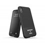 Superdry Coque de Protection en Toile moulée pour iPhone X, Noir