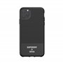 Superdry Coque de Protection en Toile moulée pour iPhone 11 Pro Max Noir