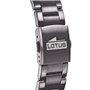Lotus Montre modèle 18807/1 de la Collection Connected, boîtier 43mm avec Bracelet Acier Gris pour Homme