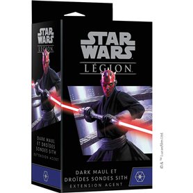Fantasy Flight Games - Star Wars Légion - 76- Dark Maul et Droïdes Sondes Sith (Extension Agent)