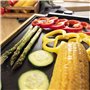 Cecotec Tasty&Grill 2000 Plancha électrique en bambou Puissance 2 000 W, structure en bambou, thermostat réglable, plaque plate,