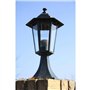vidaXL 2X Lampes de Jardin Luminaire d'Allée Eclairage de Patio Lanterne de Jardin Lampe sur Pied de Terrasse Extérieur Vert Fon