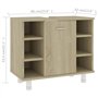 vidaXL Armoire de Salle de Bain Chêne Sonoma 60x32x53,5 cm Aggloméré