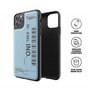 DIESEL Coque de téléphone conçue pour iPhone 11 Pro - en Denim moulé avec Motif Code-Barres - Résistant aux Chocs et aux Chutes 
