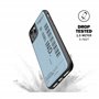 DIESEL Coque de téléphone conçue pour iPhone 11 Pro - en Denim moulé avec Motif Code-Barres - Résistant aux Chocs et aux Chutes 