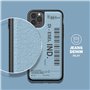 DIESEL Coque de téléphone conçue pour iPhone 11 Pro - en Denim moulé avec Motif Code-Barres - Résistant aux Chocs et aux Chutes 