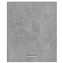 vidaXL Armoires Suspendues 2 pcs, Armoire de Rangement Murale avec 2 Étagères, Meuble de Cuisine Maison Intérieur, Gris Béton Bo