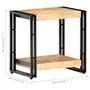 vidaXL Table d'Appoint Table de Chevet Table de Canapé Meuble de Salon Bout de Canapé Chambre Maison Intérieur 40x30x40 cm Bois 