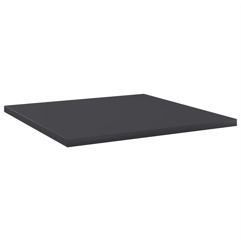 Image secondaire de vidaXL Étagères pour étagère 8 unités en aggloméré Gris 40 x 40 x 1,5 cm