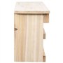 vidaXL Maison pour Moineau avec 5 Chambres Nichoir Cage Jardin Bois de Sapin