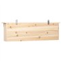 vidaXL Maison pour Moineau avec 5 Chambres Nichoir Cage Jardin Bois de Sapin