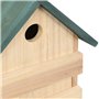 vidaXL 4X Bois de Sapin Nichoirs 23x19x33 cm Maison Cage à Oiseaux Jardin