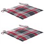 vidaXL Teck Mobilier à Dîner d'Extérieur Pliable avec Coussin 3 pcs Mobilier de Patio Ensemble de Salle à Manger de Terrasse Sal