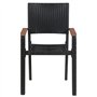 vidaXL Ensemble de Salle à Manger de Jardin 3 pcs Salon de Jardin Mobilier à Dîner de Terrasse Table et Chaises de Repas de Pati