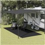 vidaXL Tapis de Tente Tapis de Voyage de Camping Tapis de Patio Auvent de Caravane Extérieur Résistance aux Intempéries 250x600 