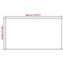 vidaXL Tapis de Tente Tapis de Voyage de Camping Tapis de Patio Auvent de Caravane Extérieur Résistance aux Intempéries 250x350 