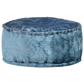 vidaXL Pouf Rond Repose-Pied de Salle de Séjour Tabouret de Salon Repose-Pied de Chambre à Coucher Maison Intérieur Velours 40x2