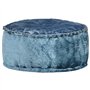 vidaXL Pouf Rond Repose-Pied de Salle de Séjour Tabouret de Salon Repose-Pied de Chambre à Coucher Maison Intérieur Velours 40x2