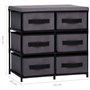 vidaXL Armoire de Rangement à 6 Tiroirs Meuble de Stockage Armoire Latérale Commode Couloir Salon Chambre à Coucher Intérieur 55