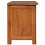 Meuble TV 100x30x40 cm Bois de teck solide