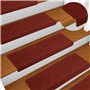 vidaXL Tapis de Marches d'Escalier 10 pcs, Moquettes de Marches Antidérapantes, Carpettes d'Escalier Insonorisantes, Décorations