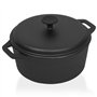 vidaXL Pot Marmite Pot de Cuisson Grill Camping Barbecue Extérieur Restaurant Accessoire de Cuisine Maison Intérieur Ø26,5 cm Fo