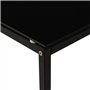 vidaXL Table d'Appoint Table de Canapé Table de Salon Meuble de Salle de Séjour Bout de Canapé Maison Intérieur Noir 40x40x60 cm