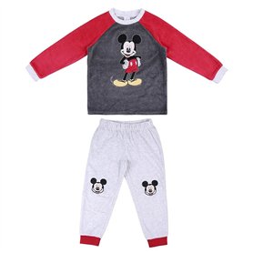 CERDÁ LIFE'S LITTLE MOMENTS - Pyjama pour Garçon de Mickey Mouse - Pyjama d'hiver Velours [ 80% Coton, 20% Polyester] - Licence 