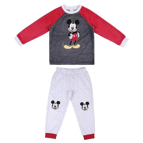 CERDÁ LIFE'S LITTLE MOMENTS - Pyjama pour Garçon de Mickey Mouse - Pyjama d'hiver Velours [ 80% Coton, 20% Polyester] - Licence 