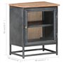 vidaXL Table de Chevet Table de Nuit Armoire de Lit Armoire de Chevet Table d'Appoint Chambre à Coucher Gris 40x30x50 cm Bois d'