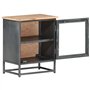 vidaXL Table de Chevet Table de Nuit Armoire de Lit Armoire de Chevet Table d'Appoint Chambre à Coucher Gris 40x30x50 cm Bois d'
