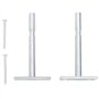 vidaXL Etagère à Tiroir Murale Etagère Flottante Etagère Suspendue Salon Salle de Séjour Maison Intérieur Gris Béton 40x23,5x10 