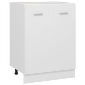 vidaXL Armoire inférieure 60x46x81,5 cm aggloméré Blanc