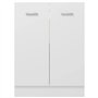 vidaXL Armoire inférieure 60x46x81,5 cm aggloméré Blanc