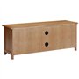 vidaXL TV Cabinet 110x35x44 cm Solid Oak Wood, TV Unit, TV Stand, Side Cabinet, TV Units, TV Stands, Side cabinets, Wooden Cabin