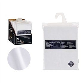 Taie d'oreiller Blanche 75 x 45 cm