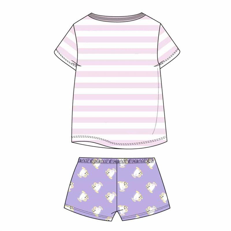 Image secondaire de CERDÁ LIFE'S LITTLE MOMENTS Pyjama pour Fille de Princesses Licence Officielle Disney Ensemble de Pijama, Rose, 6 Ans