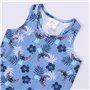 CERDÁ LIFE'S LITTLE MOMENTS Robe à Bretelle Fille de Stitch Fait de 100% Coton | Licence Officielle Disney, Bleu, 6 Ans