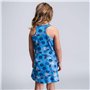 CERDÁ LIFE'S LITTLE MOMENTS Robe à Bretelle Fille de Stitch Fait de 100% Coton | Licence Officielle Disney, Bleu, 6 Ans