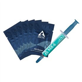 ARCTIC MX-6 (4 g, INCL. 6 MX Cleaner) - Ultime Performance Thermal Paste pour CPU, Consoles, Cartes Graphiques, Ordinateurs Port