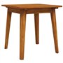 vidaXL Mobilier de Bistro 3 pcs Mobilier à Dîner de Jardin Ensemble de Salle à Manger Table et Chaises d'Extérieur Terrasse Pati