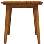 vidaXL Mobilier de Bistro 3 pcs Mobilier à Dîner de Jardin Ensemble de Salle à Manger Table et Chaises d'Extérieur Terrasse Pati