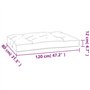 Palettensofa-Kissen Rot 120x80x10 cm
