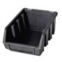 vidaXL Kit de Bacs de Stockage et Panneaux Muraux 96 pcs Boîte d'Empilage Système de Stockage d'Outils Garage Atelier de Bricola