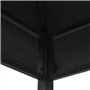 vidaXL Belvédère de Barbecue Chapiteau Tente Tonnelle Pavillon Extérieur Résistant aux Intempéries 240x150x255 cm Anthracite Aci