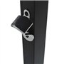 vidaXL Belvédère de Barbecue Chapiteau Tente Tonnelle Pavillon Extérieur Résistant aux Intempéries 240x150x255 cm Anthracite Aci