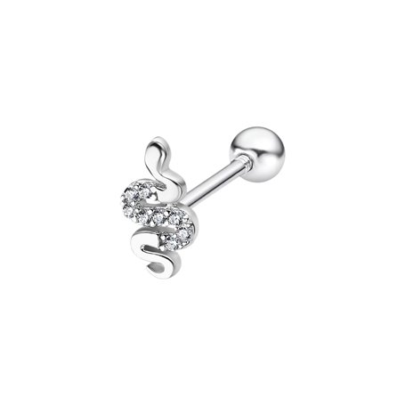 Lotus Boucles d'oreilles en argent BRINCOS LP3375-9/1, taille unique, Métal, Pas une pierre précieuse