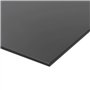 vidaXL Tableau Noir Magnétique Mural Tableau d'Ecriture Panneau Effaçable Ecole Bureau Maison Matériel de Montage Inclus Noir Ve