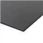 vidaXL Tableau Noir Magnétique Mural Tableau d'Ecriture Panneau Effaçable Ecole Bureau Maison Matériel de Montage Inclus Noir Ve
